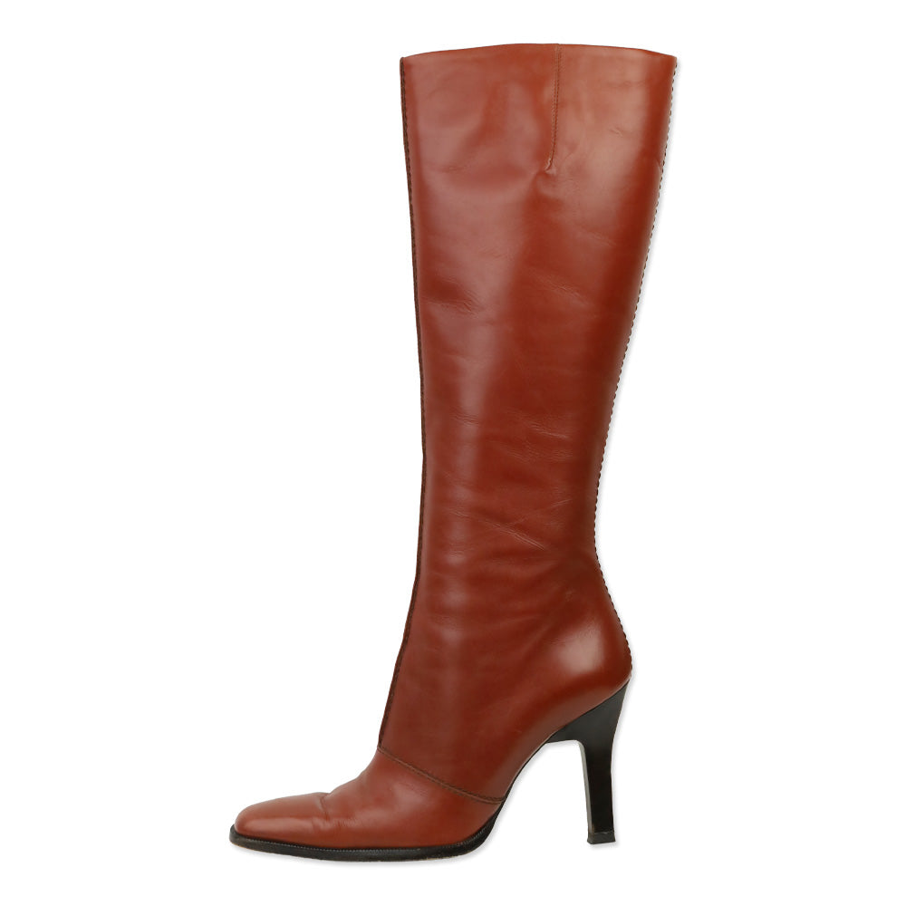 Tod's Sport Nice Leather Knee-High Boots