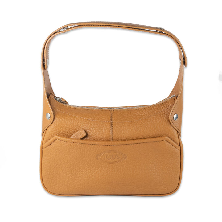 Tod's Brown Leather Shoulder Bag