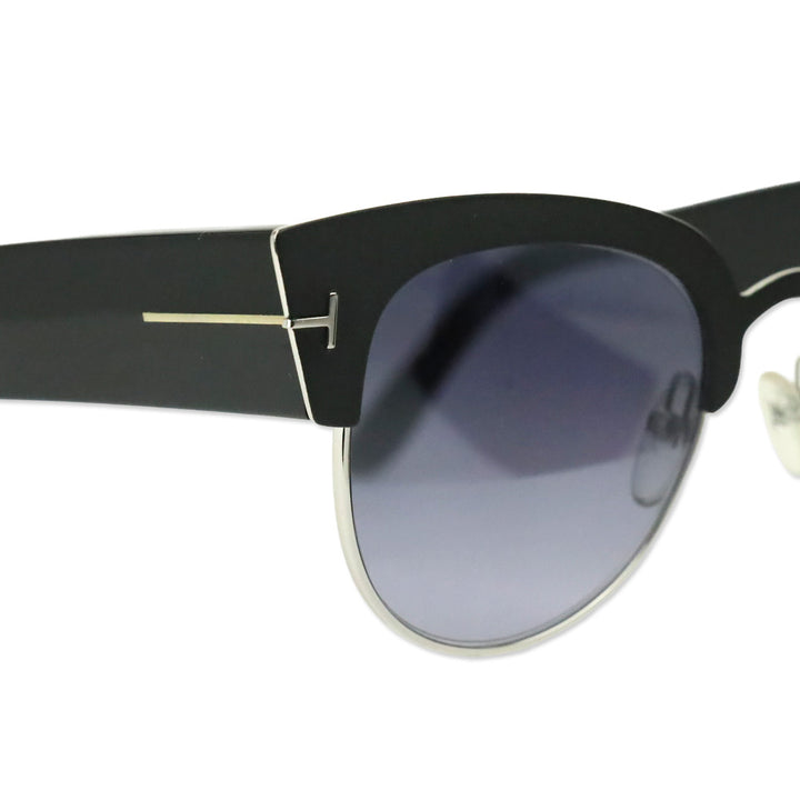 Tom Ford Alexandra-02 Black/Ruthenium Cat Eye Sunglasses