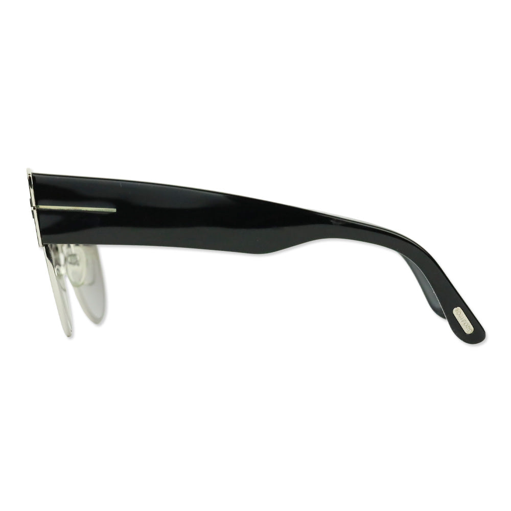 Tom Ford Alexandra-02 Black/Ruthenium Cat Eye Sunglasses
