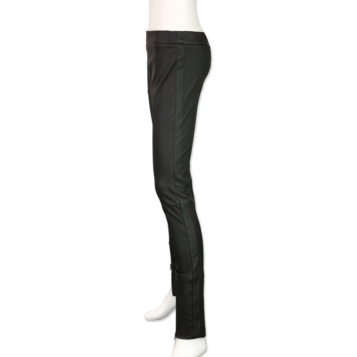 Tom Ford Black Leather Skinny Pants