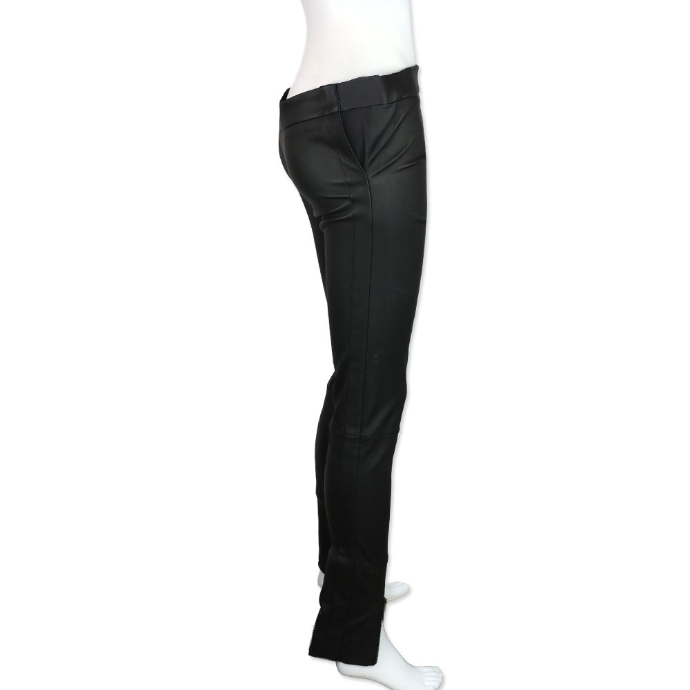 Tom Ford Black Leather Skinny Pants