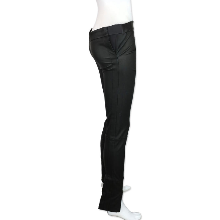 Tom Ford Black Leather Skinny Pants
