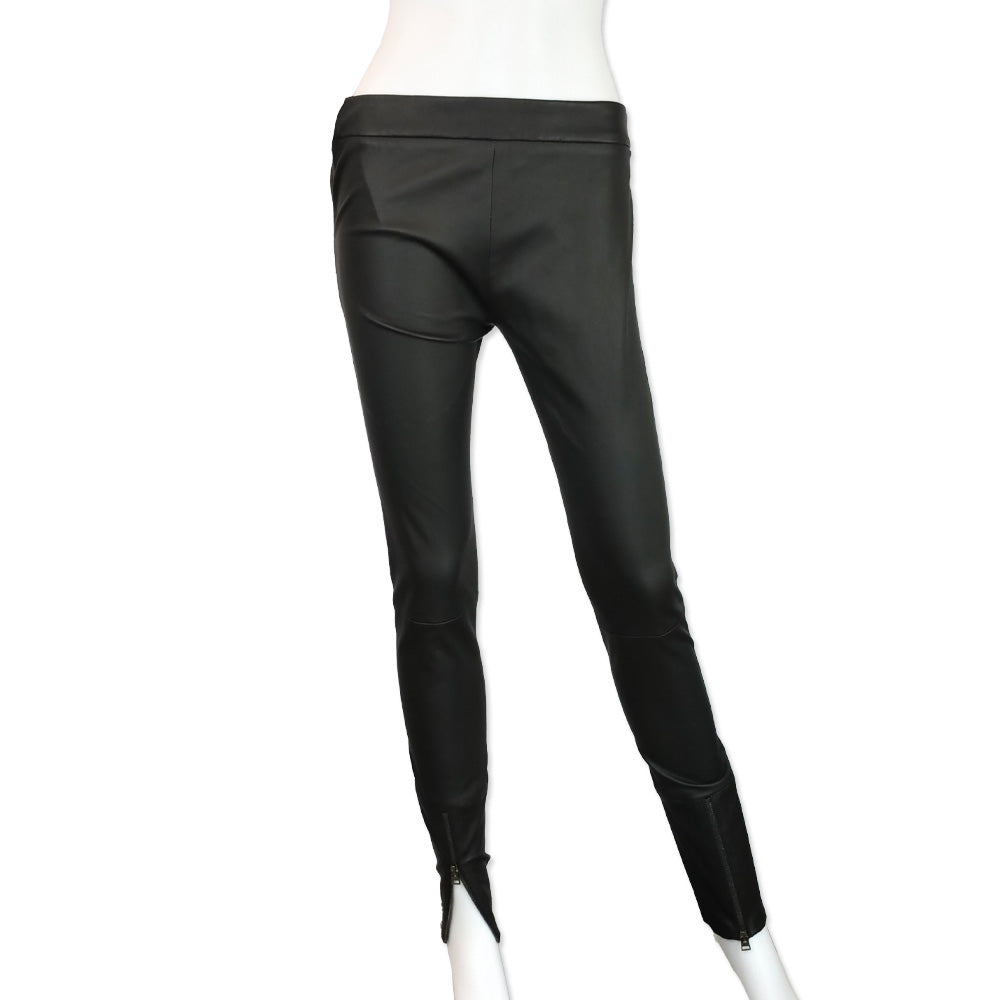 Tom Ford Black Leather Skinny Pants