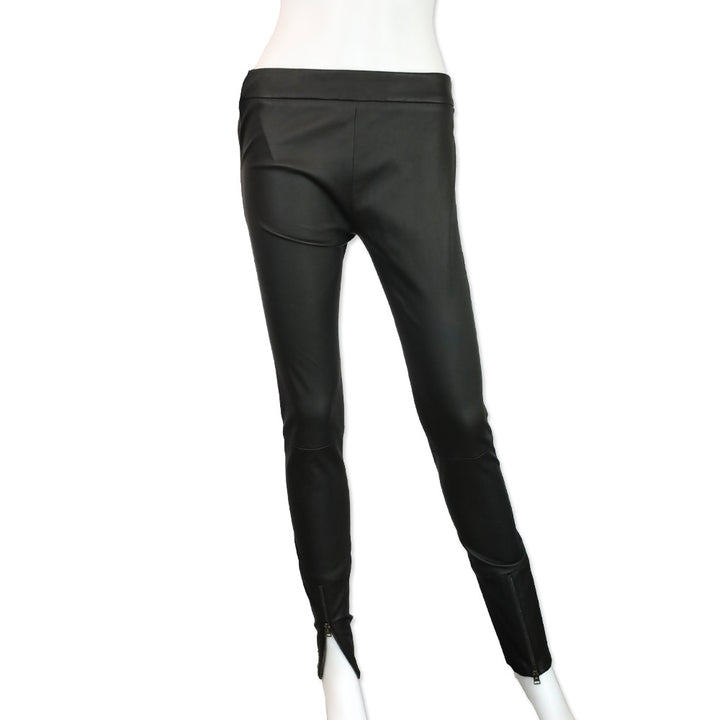 Tom Ford Black Leather Skinny Pants