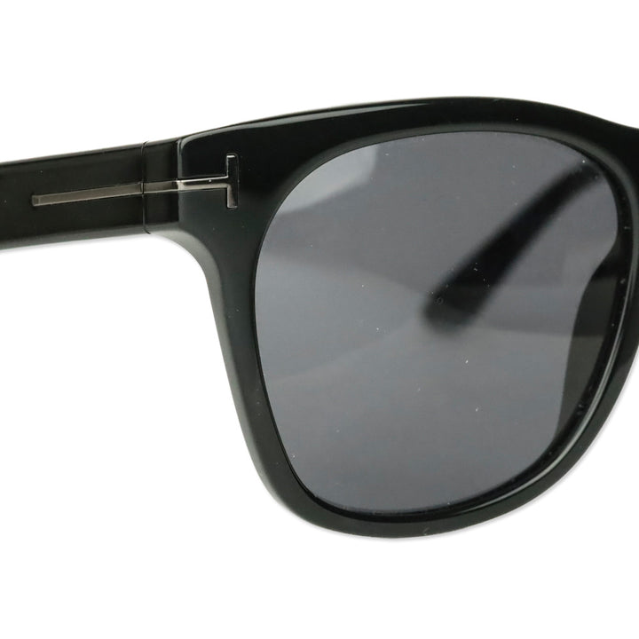 Tom Ford Brooklyn Shiny Black Full-Rim Square Acetate Sunglasses