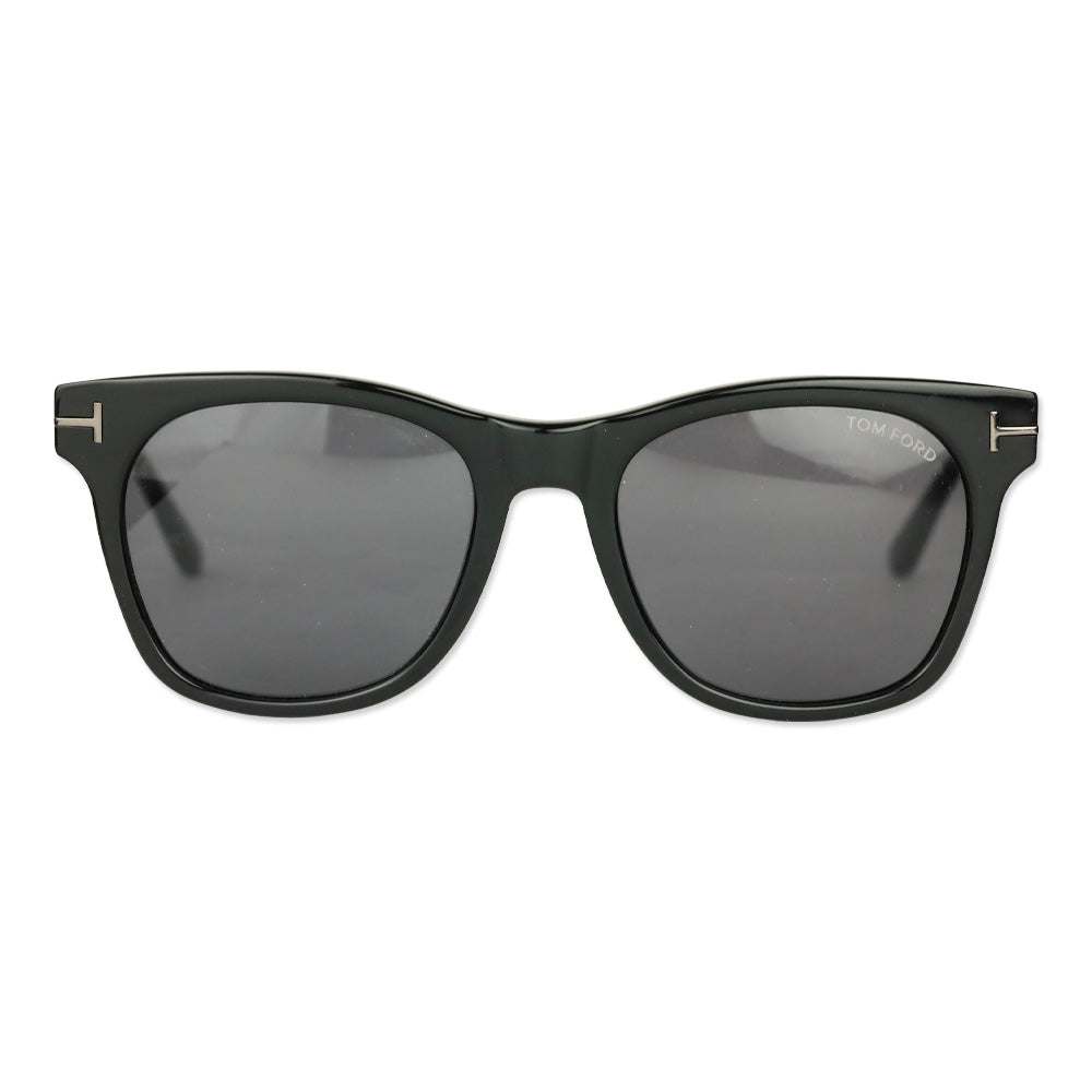 Tom Ford Brooklyn Shiny Black Full-Rim Square Acetate Sunglasses