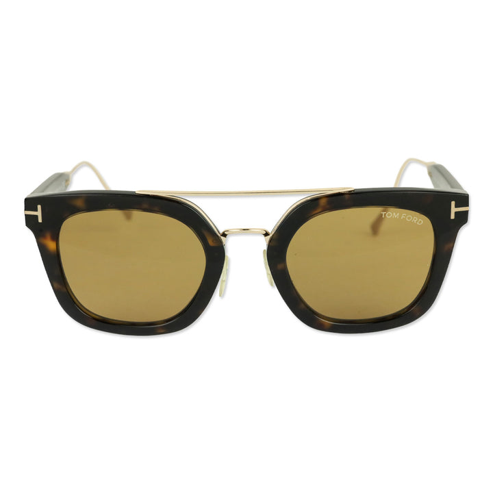 Tom Ford Dark Havana Alex-02 Aviator Sunglasses