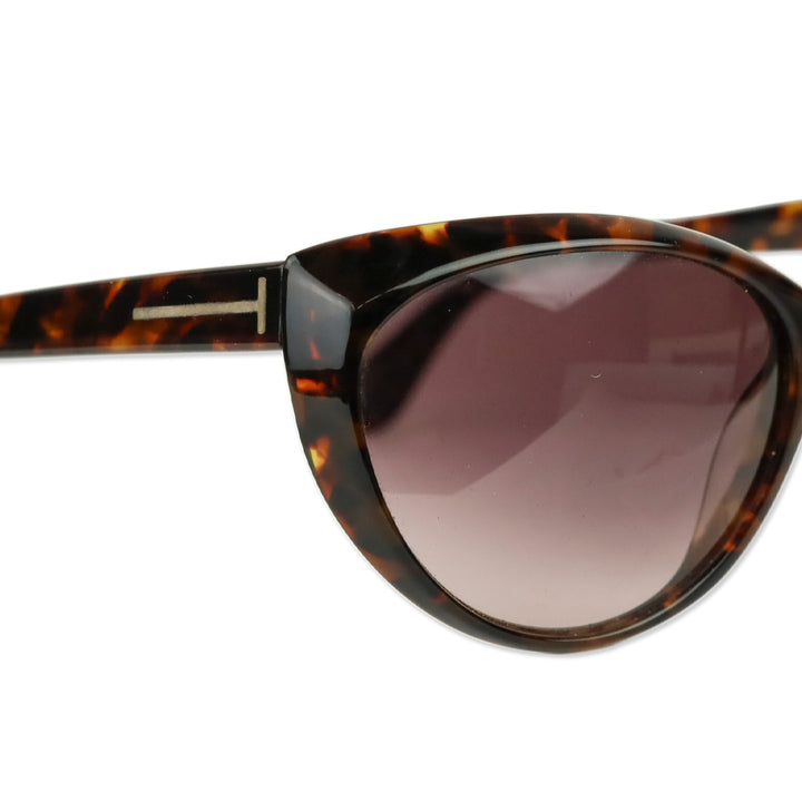 Tom Ford Martina Havana Cat Eye Sunglasses