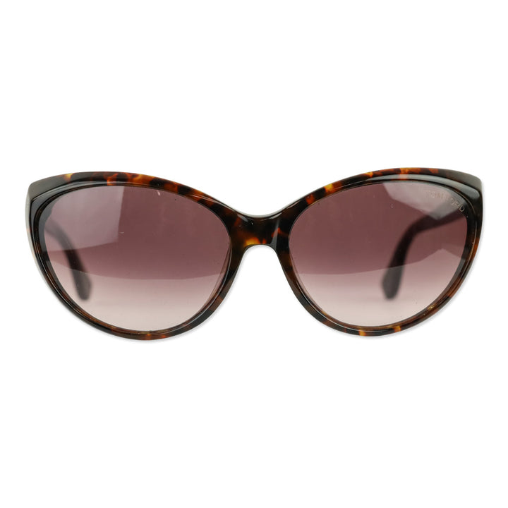 Tom Ford Martina Havana Cat Eye Sunglasses