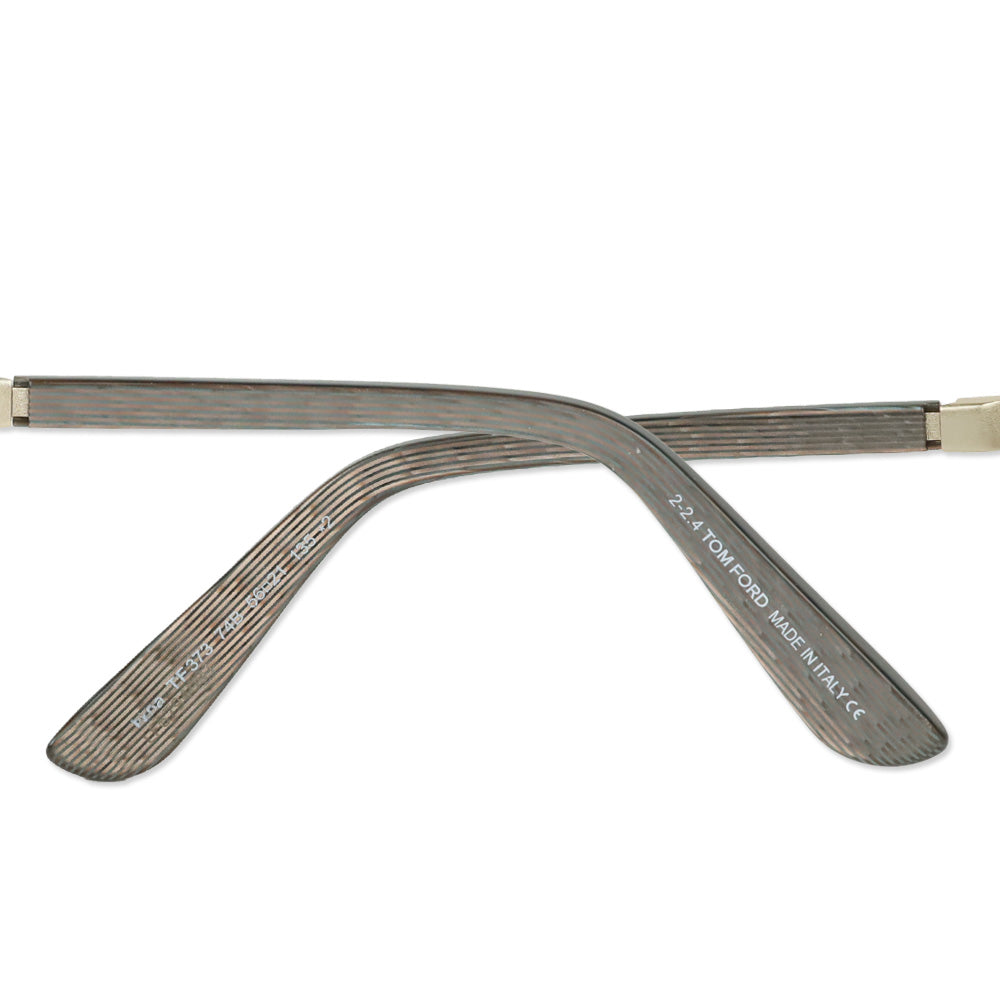 Tom Ford Nina Pink Gold Brown Gradient Tinted Lenses Cat Eye Sunglasses