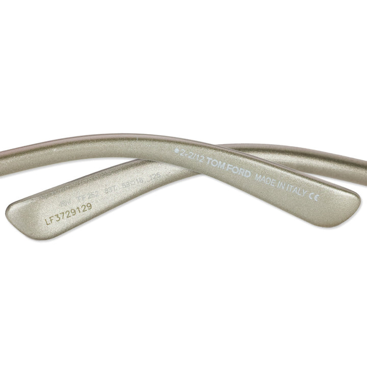 Tom Ford Rhi Purple Acetate Round Oversized Sunglasses