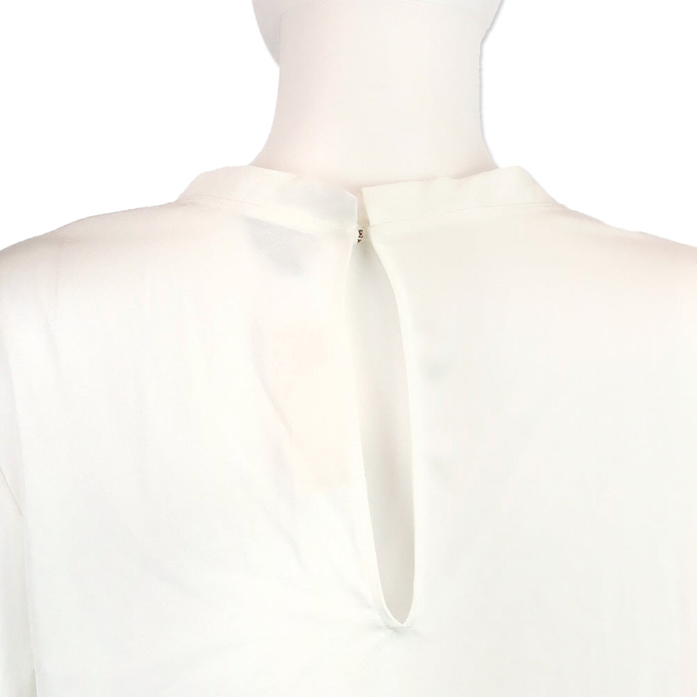 Tom Ford White Sheer Long Sleeve Top