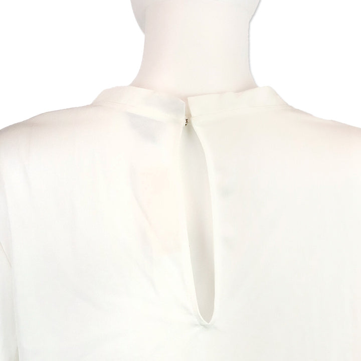 Tom Ford White Sheer Long Sleeve Top