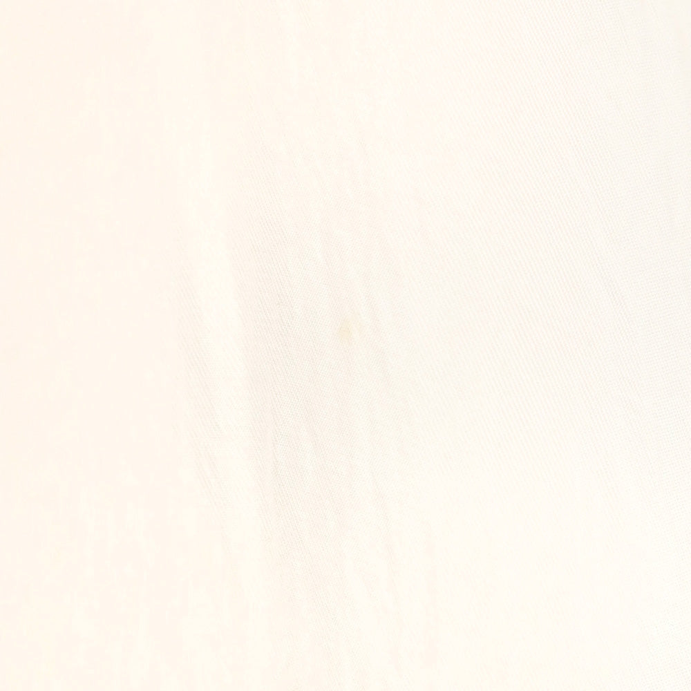 Tom Ford White Sheer Long Sleeve Top