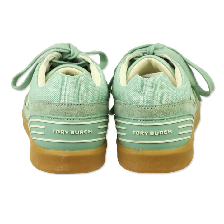 Tory Burch Aqua Mint Clover Court Sneaker