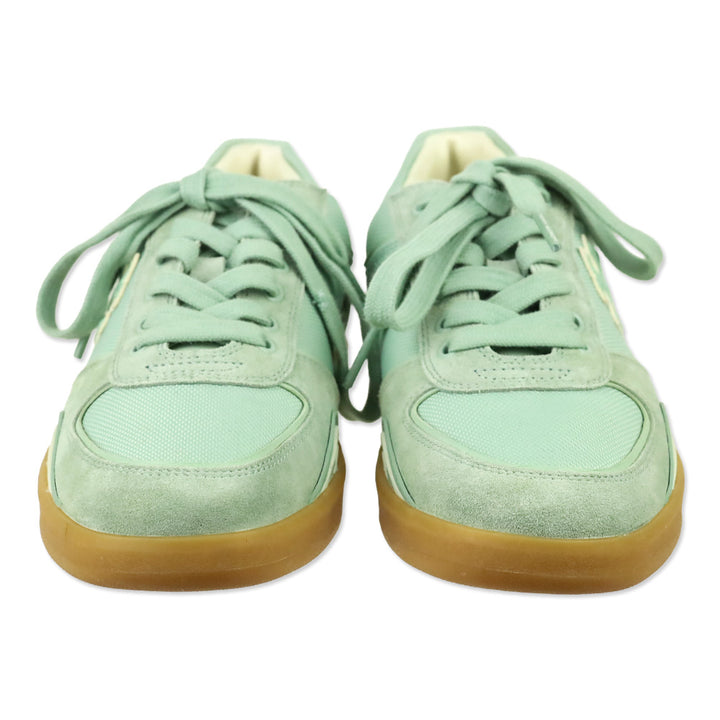 Tory Burch Aqua Mint Clover Court Sneaker