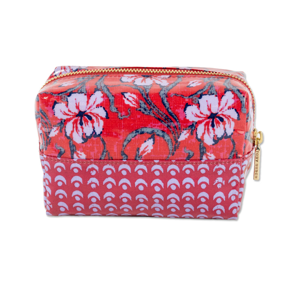 Tory Burch Auburn Floral Brigitte Cosmetic Pouch