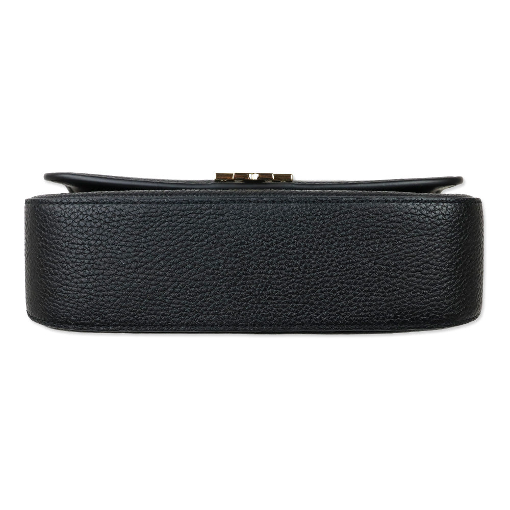 Tory Burch Black Leather Britten Mini Crossbody bag