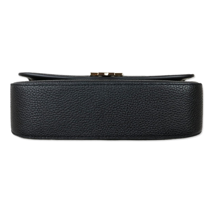 Tory Burch Black Leather Britten Mini Crossbody bag