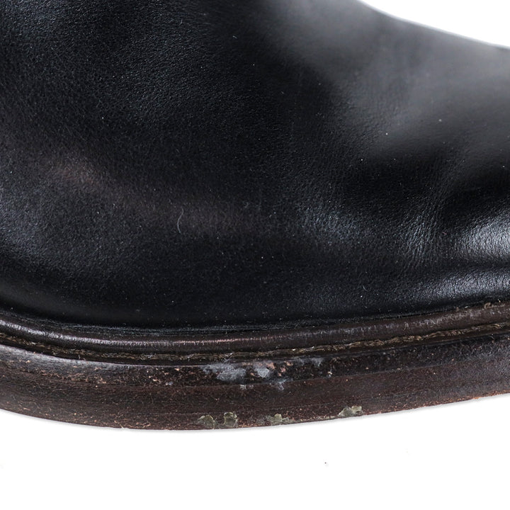 Tory Burch Black Leather Chelsea Boots