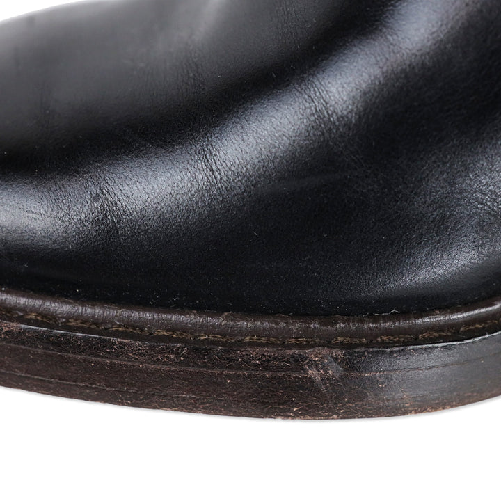 Tory Burch Black Leather Chelsea Boots
