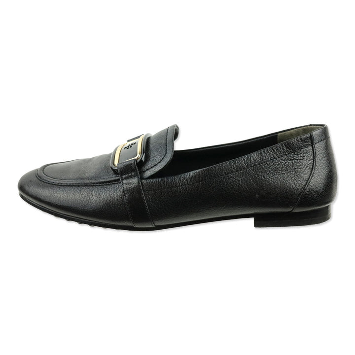 Tory Burch Black Leather Georgia Loafer