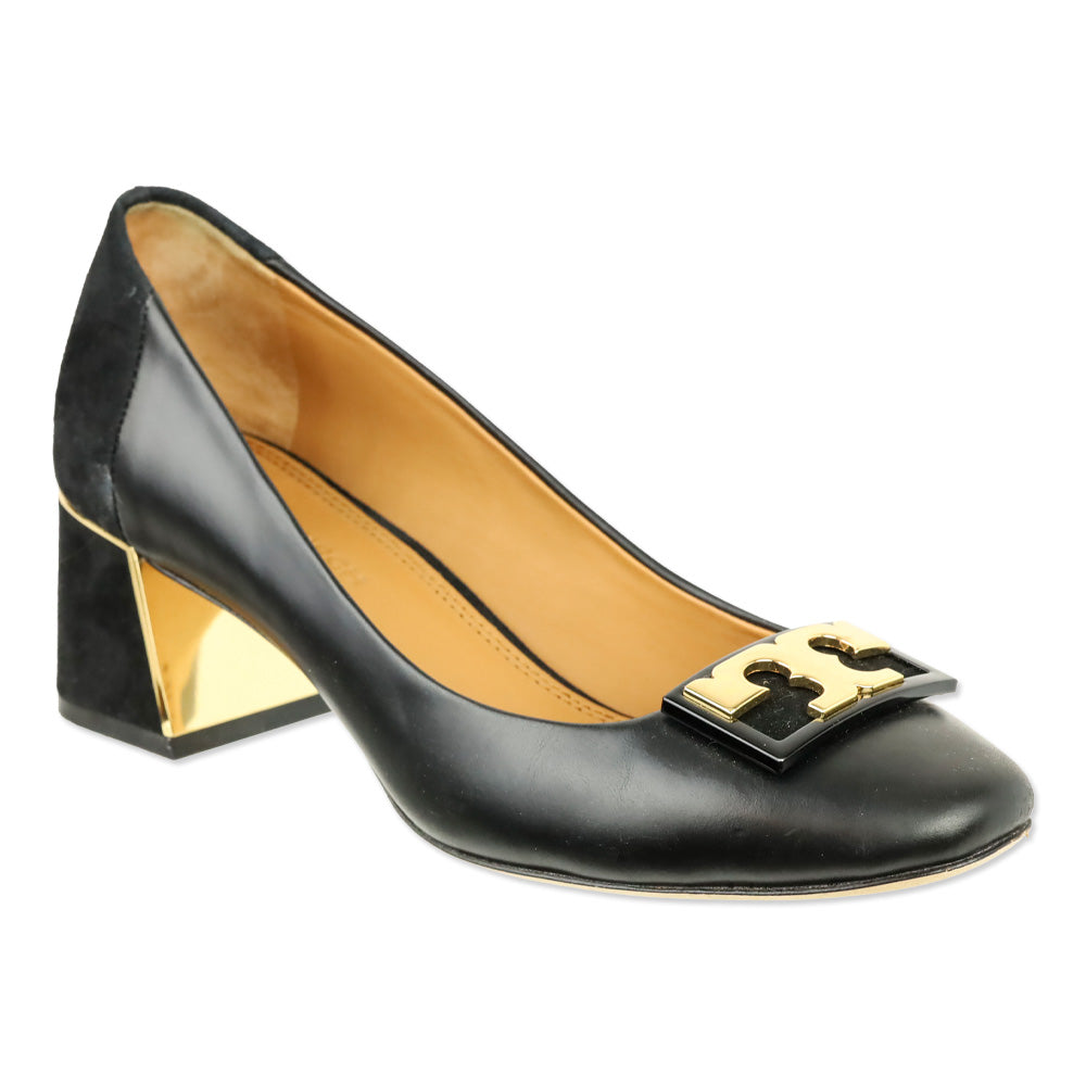 Tory Burch Black Leather Gigi 55mm Pumps