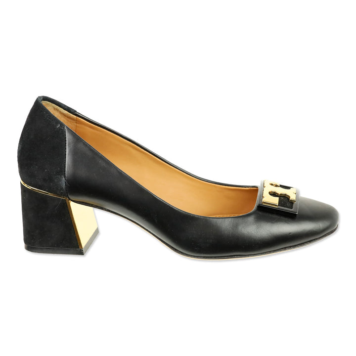 Tory Burch Black Leather Gigi 55mm Pumps