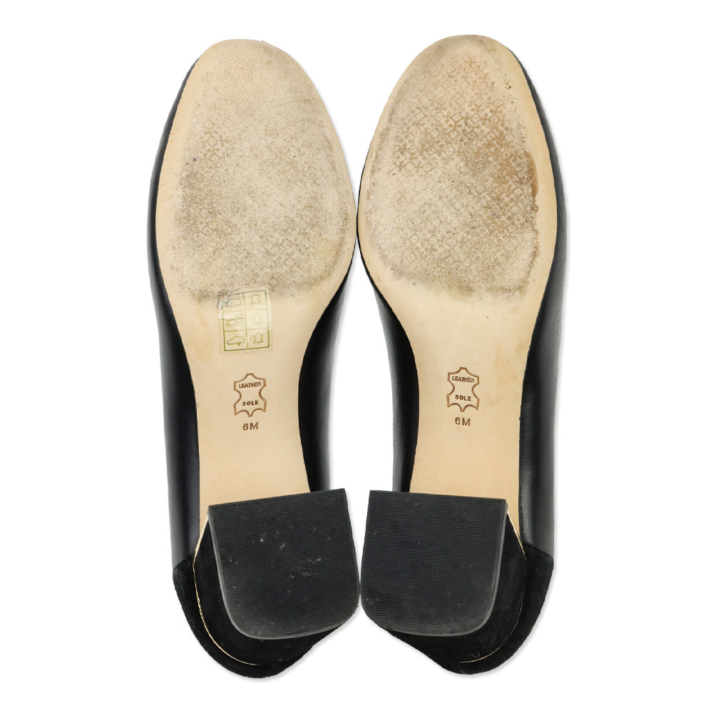 Tory Burch Black Leather Gigi 55mm Pumps