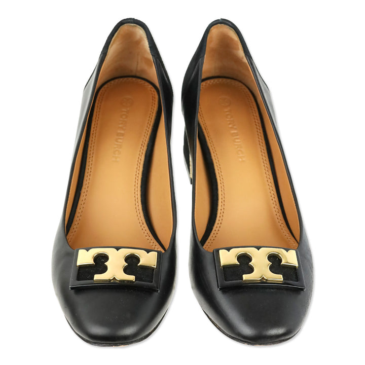 Tory Burch Black Leather Gigi 55mm Pumps
