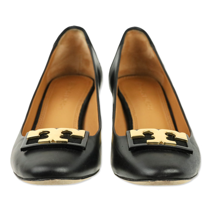 Tory Burch Black Leather Gigi 55mm Pumps