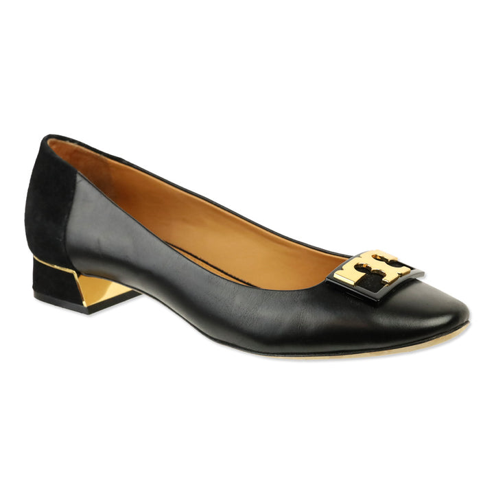 Tory Burch Black Leather Gigi Pumps