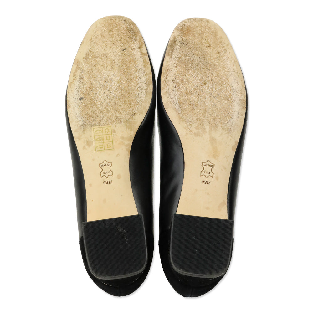 Tory Burch Black Leather Gigi Pumps