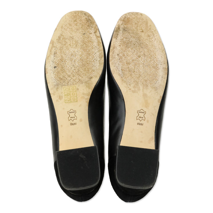 Tory Burch Black Leather Gigi Pumps