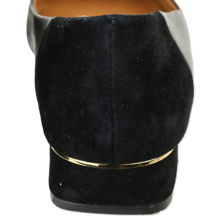 Tory Burch Black Leather Gigi Pumps