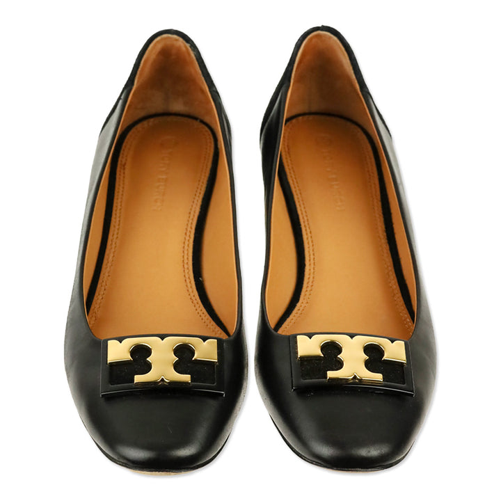 Tory Burch Black Leather Gigi Pumps