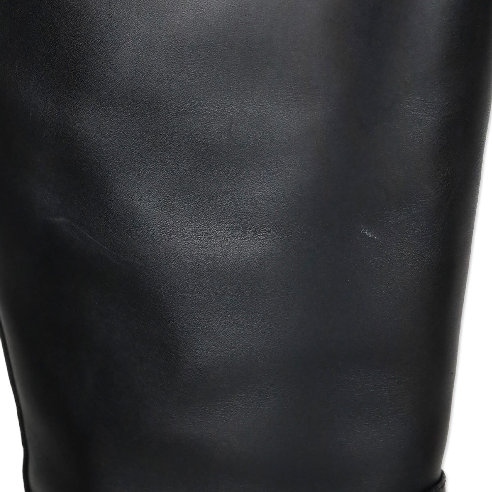 Tory Burch Black Leather Sofia Riding Boot