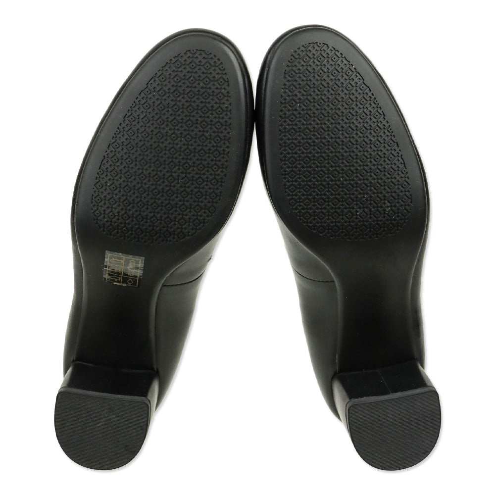 Tory Burch Black Nappa Leather Chelsea 50MM Pumps