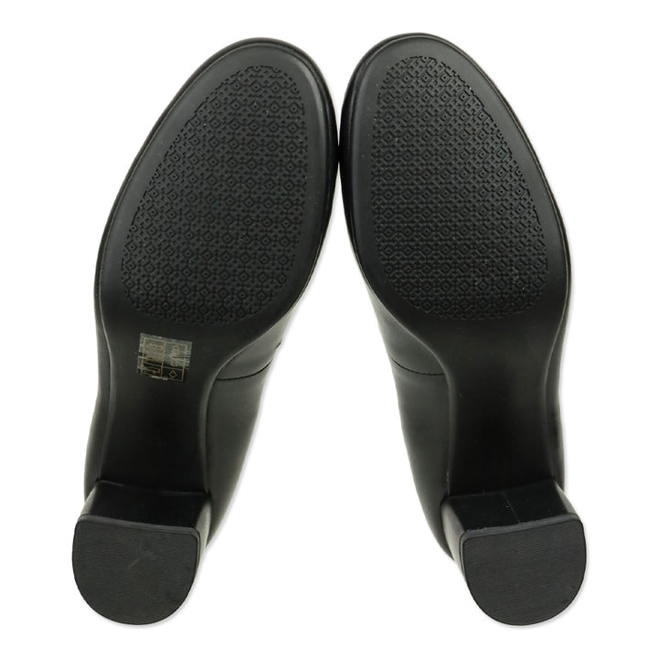 Tory Burch Black Nappa Leather Chelsea 50MM Pumps