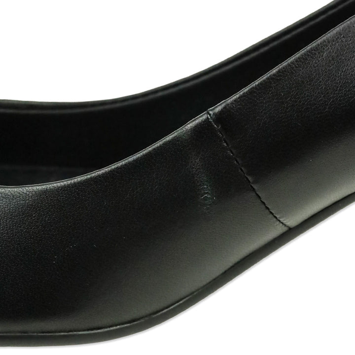 Tory Burch Black Nappa Leather Chelsea 50MM Pumps
