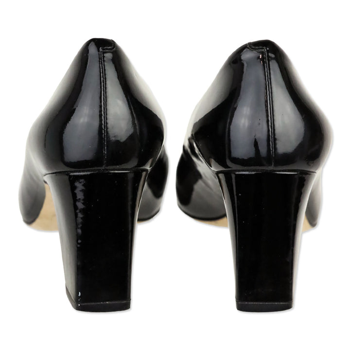 Tory Burch Black Patent Raleigh 70mm Pump