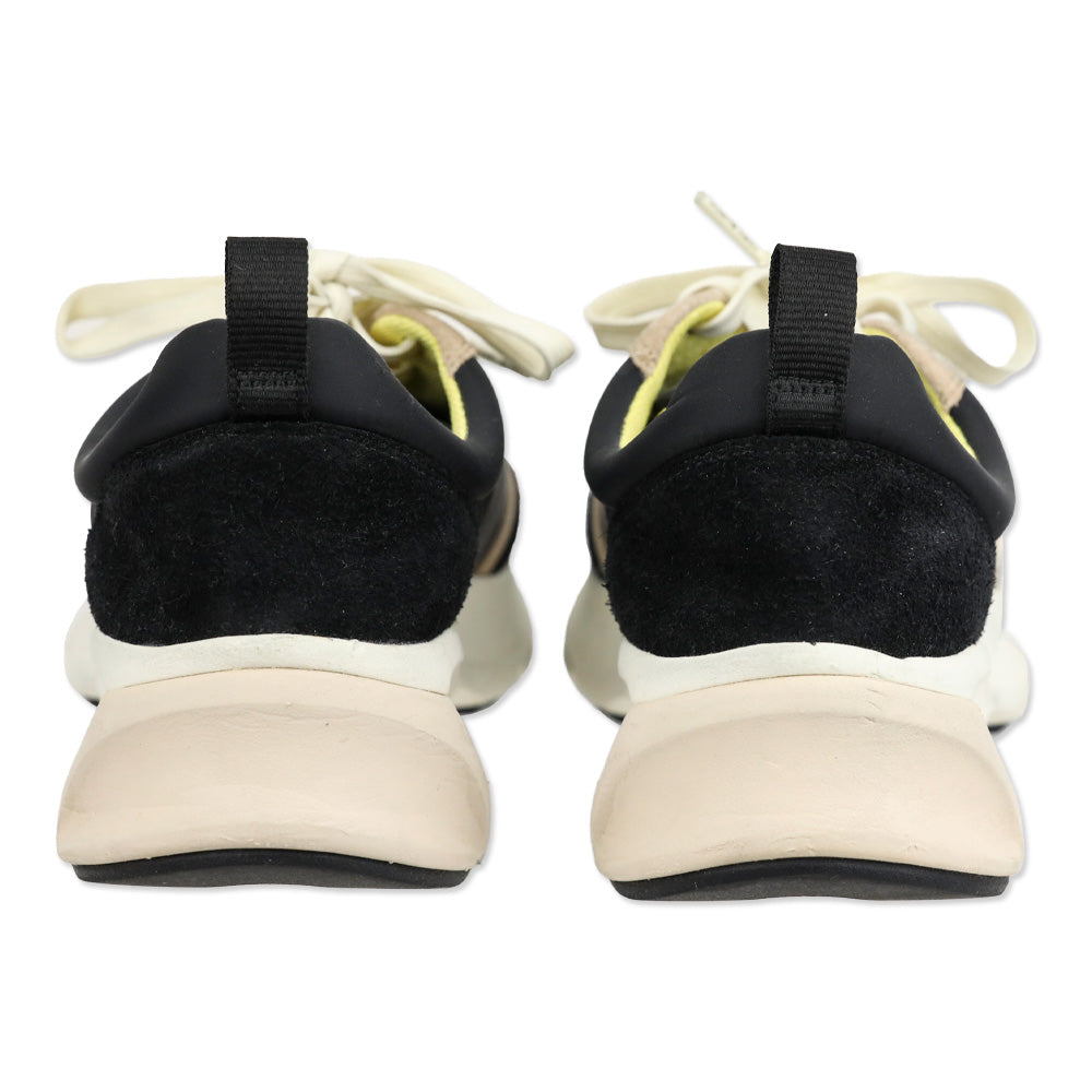 Tory Burch Black/Cream Good Luck Trainer Sneakers
