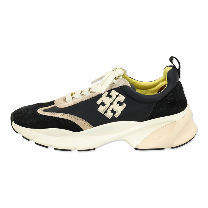 Tory Burch Black/Cream Good Luck Trainer Sneakers