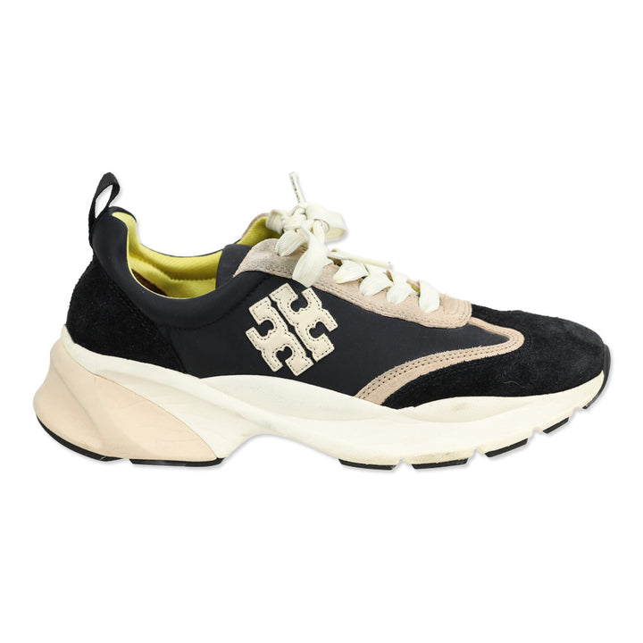 Tory Burch Black/Cream Good Luck Trainer Sneakers