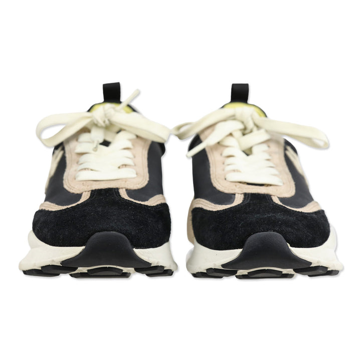 Tory Burch Black/Cream Good Luck Trainer Sneakers