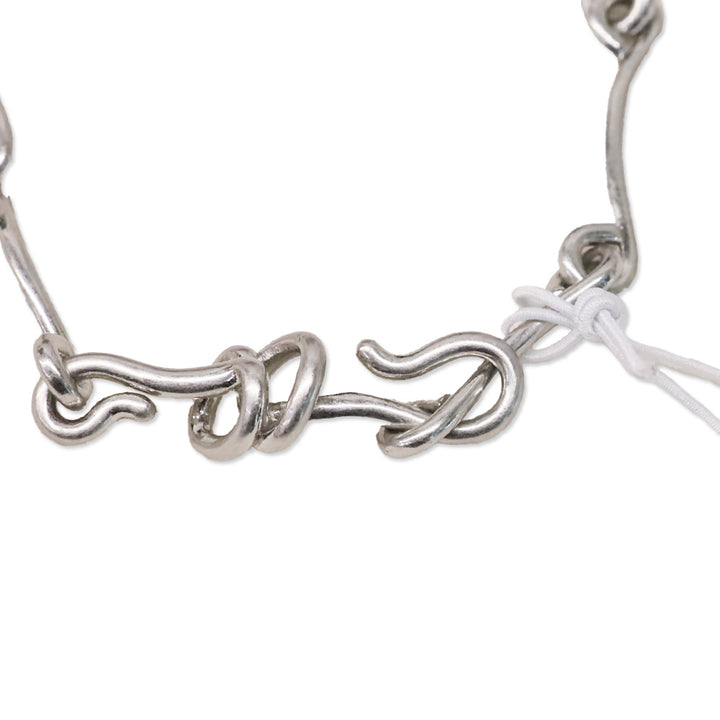 Tory Burch Brutalist Pebble Statement Necklace