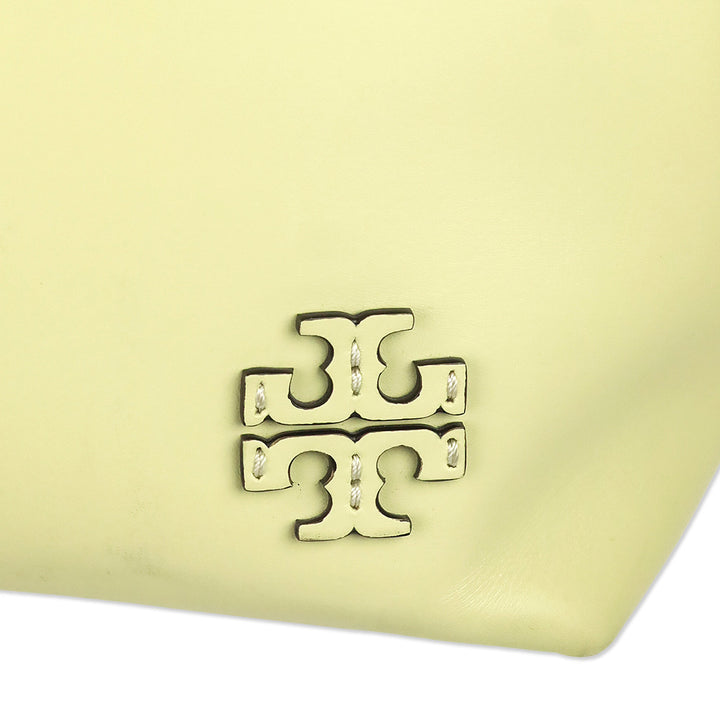 Tory Burch Buttermilk Leather McGraw Smooth Satchel