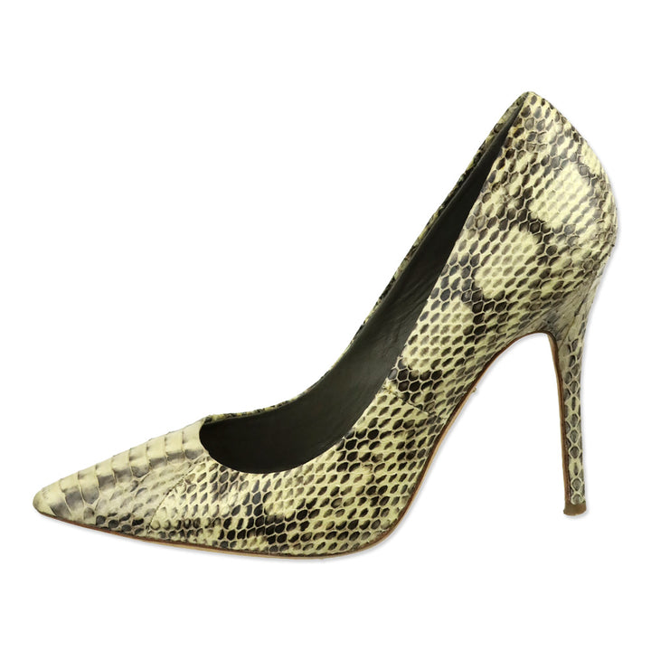 Tory Burch Cecilia Python Snakeskin Pumps