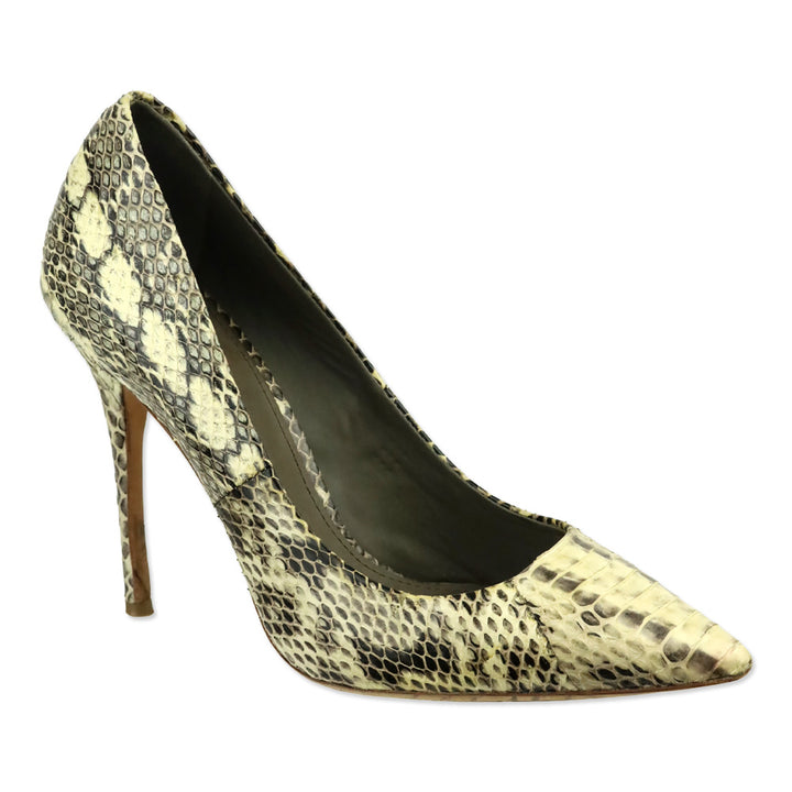 Tory Burch Cecilia Python Snakeskin Pumps